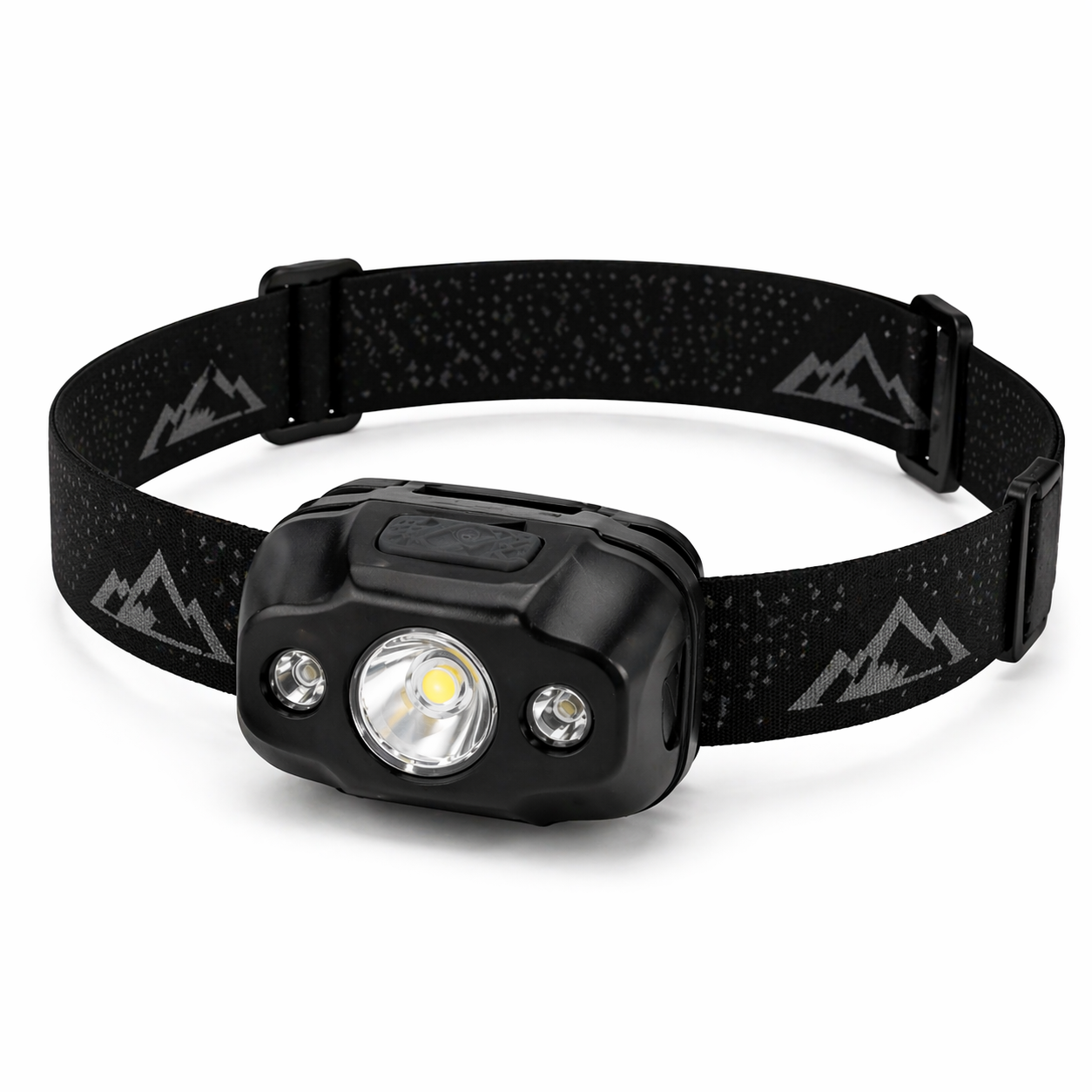 Linterna frontal LED recargable