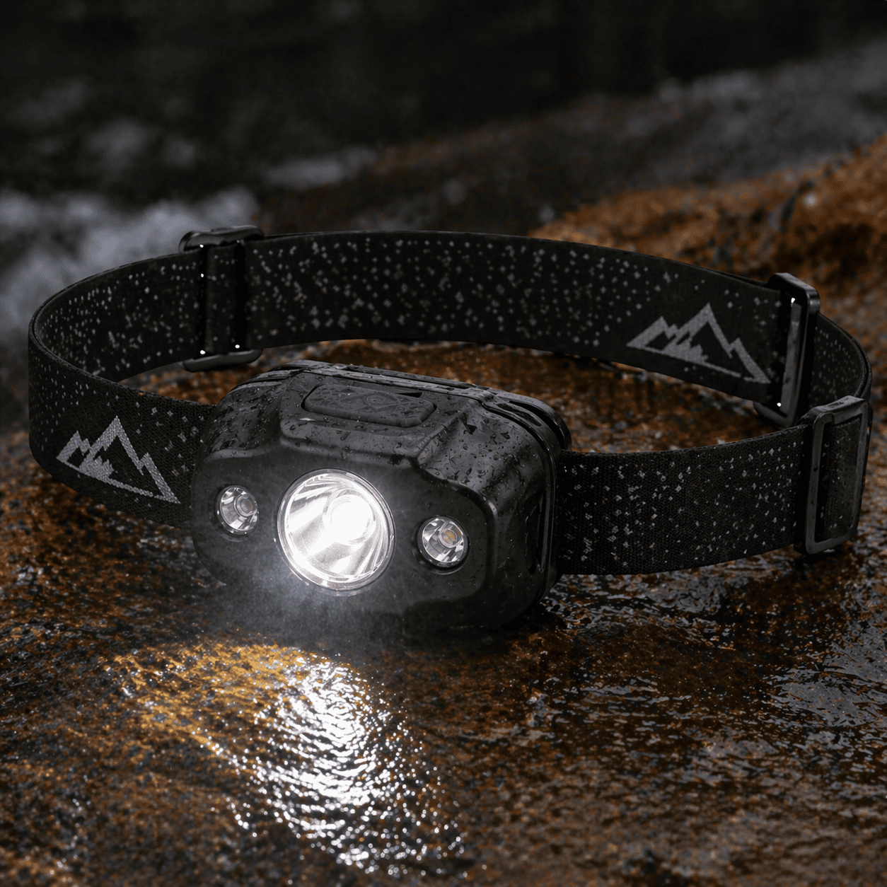 Linterna frontal LED recargable - Imagen 3