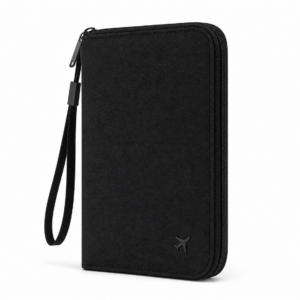 Porta pasaporte y cartera de viaje RFID