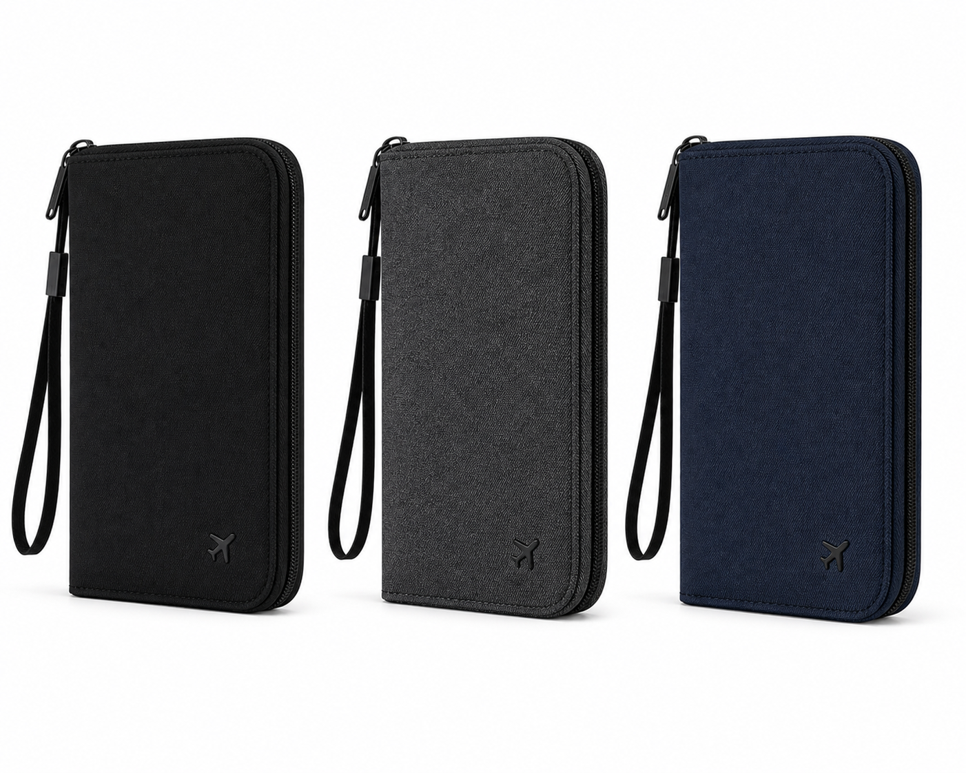 Porta pasaporte y cartera de viaje RFID - Imagen 2
