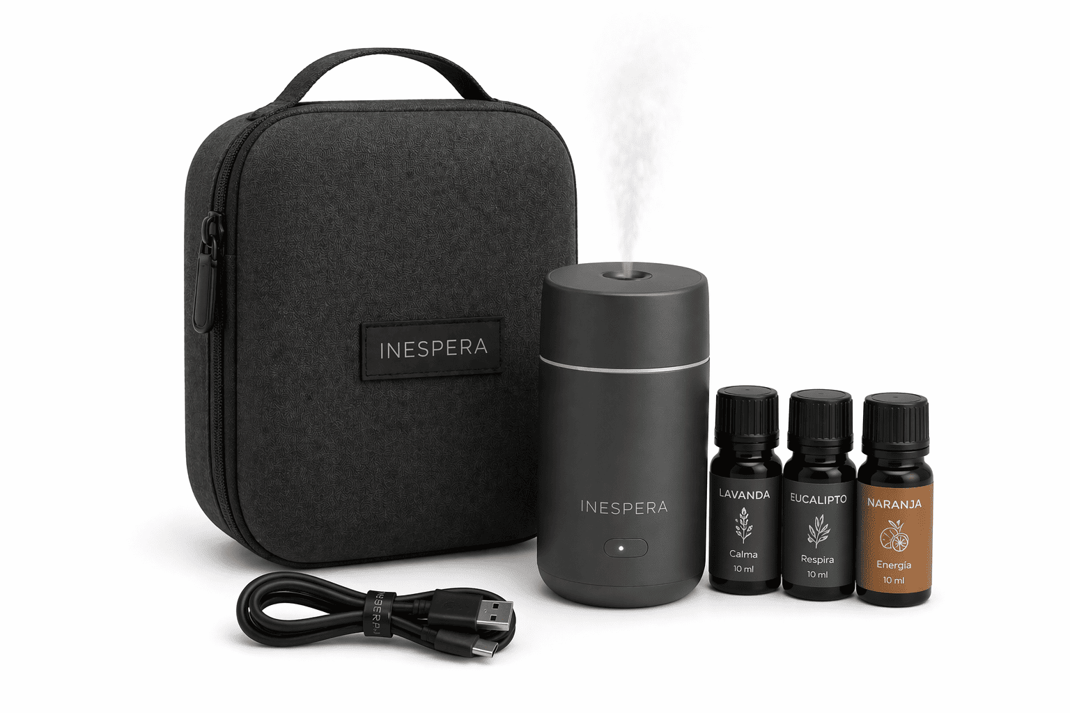 Kit de aromaterapia portátil para viaje