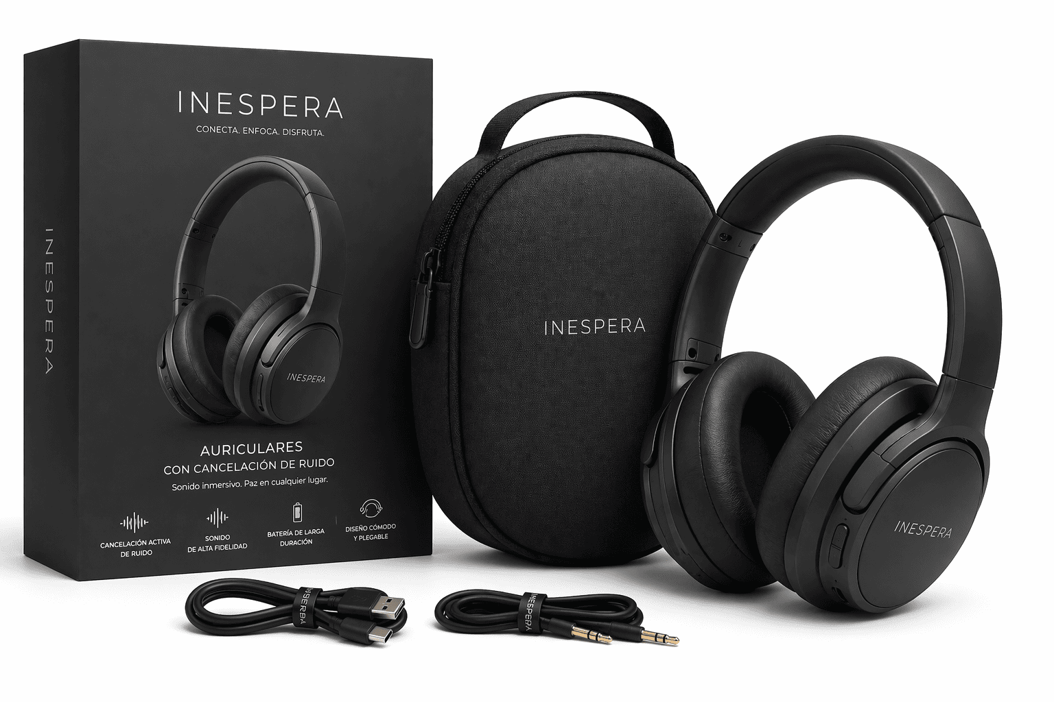 Auriculares inalámbricos con cancelación de ruido
